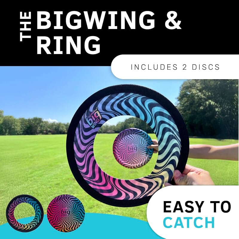 Waboba BigWing & BigRing Flying Disc Combo Pack