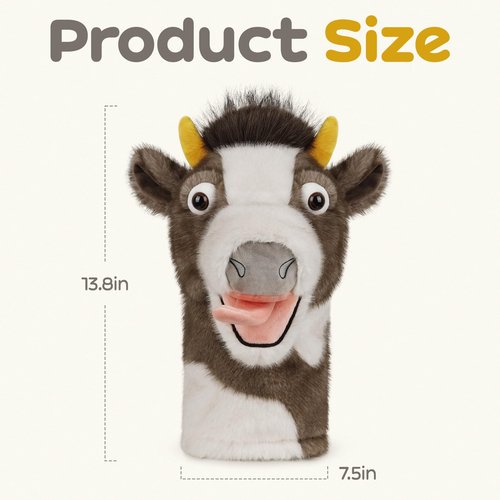 Craftsman Golf Club Head Cover Funny Cow Driver Headcover Cow Golf Club Cover Plush Animal Driver Head Cover Golf Gift