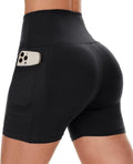 CAMPSNAIL Biker Shorts for Women - High Waisted Spandex with Pockets | Tummy Control, 3"/5"/8" Sizes