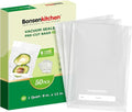 Bonsenkitchen Vacuum Sealer Bags - 50 Quart Heavy Duty 8" x 12" Precut BPA Free Bags for Meal Prep & Sous Vide