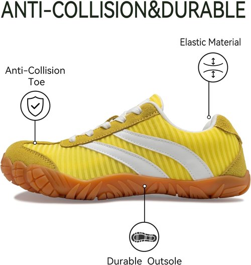 Barefoot Shoes | Minimalist Casual Sneakers for Women & Men | Wide Toe Box, Lightweight & Breathable