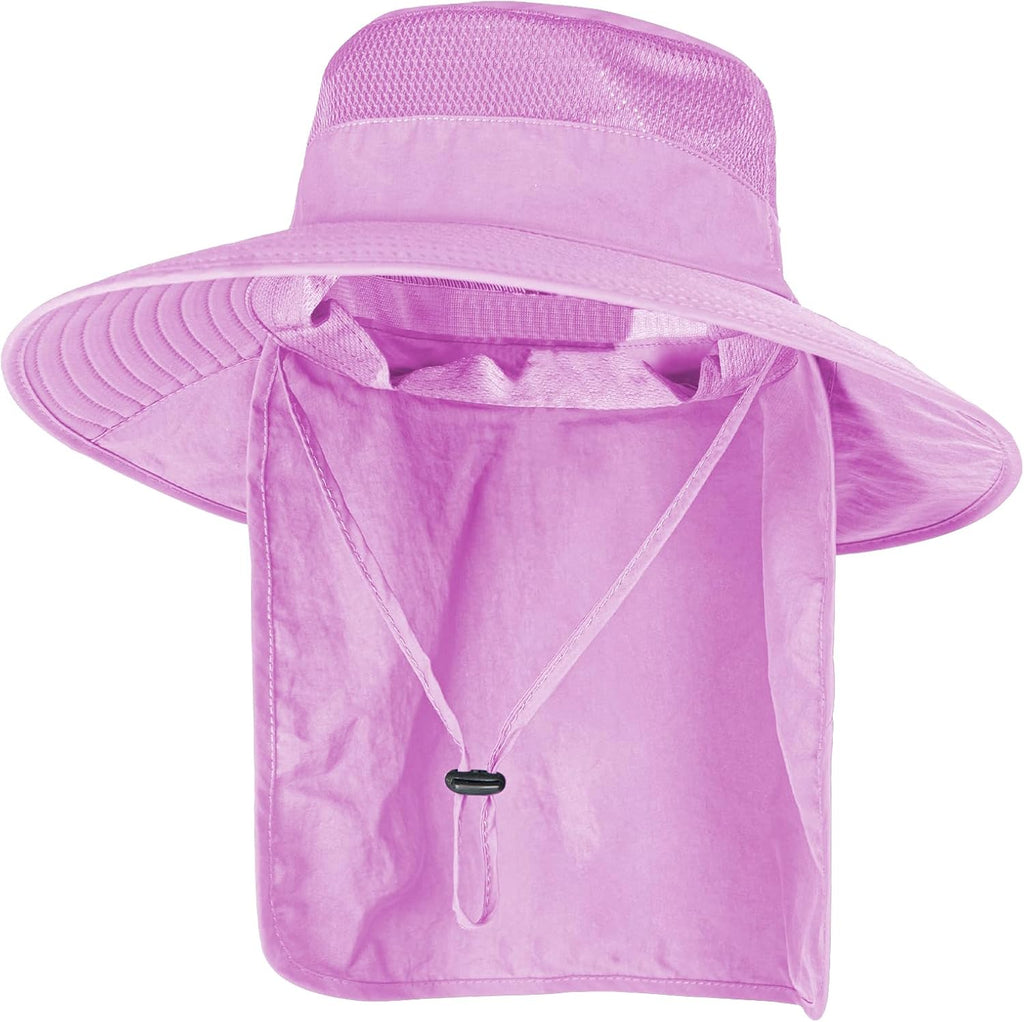 Sun Hats - UPF 50+ Breathable Wide Brim Fishing Hat for Men & Women | Summer UV Protection Safari Hat