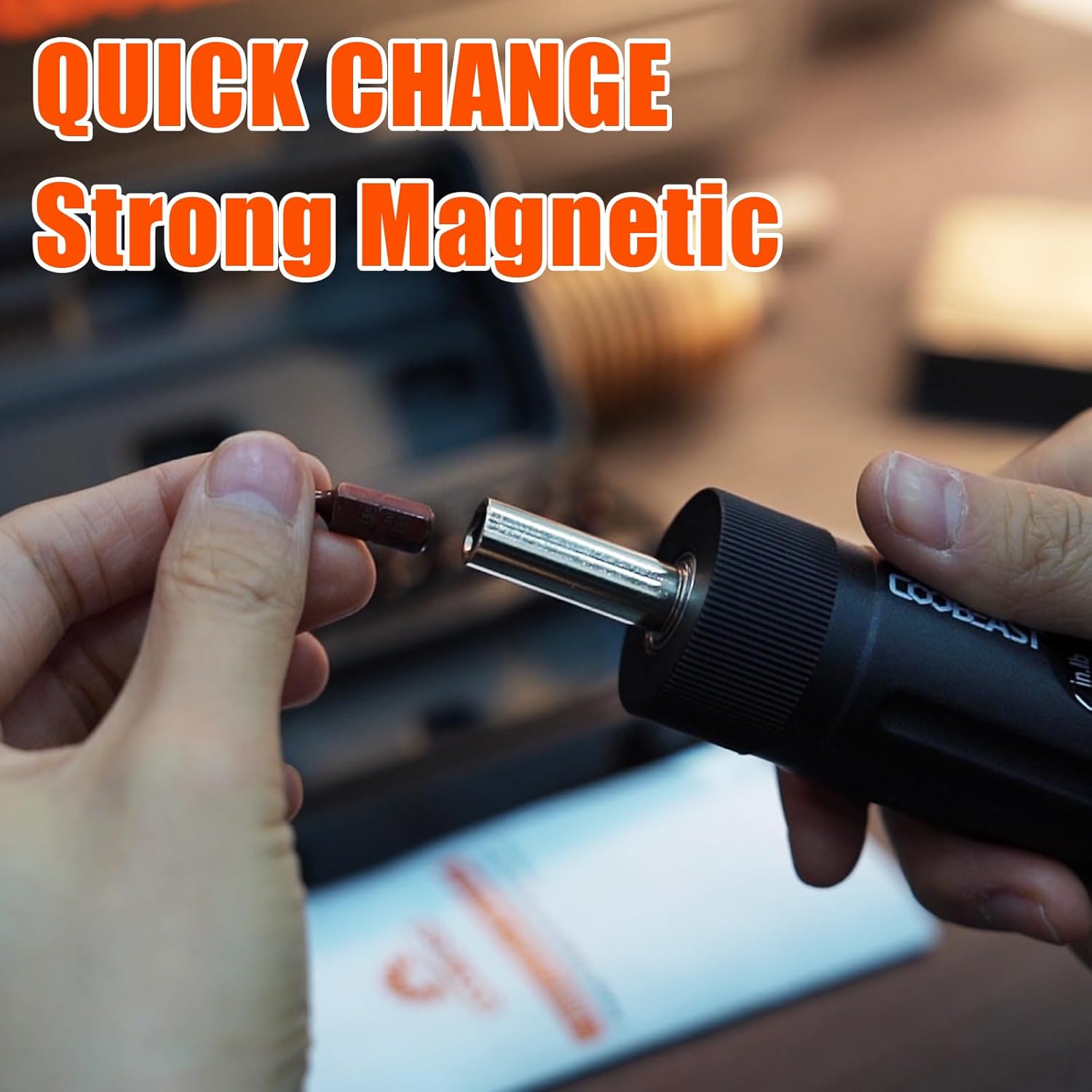Skiennix 13-Piece Torque Screwdriver Set - S2 Bits & 1/4” Drive for Bike Repair | 10-70 In-lb Torque Range
