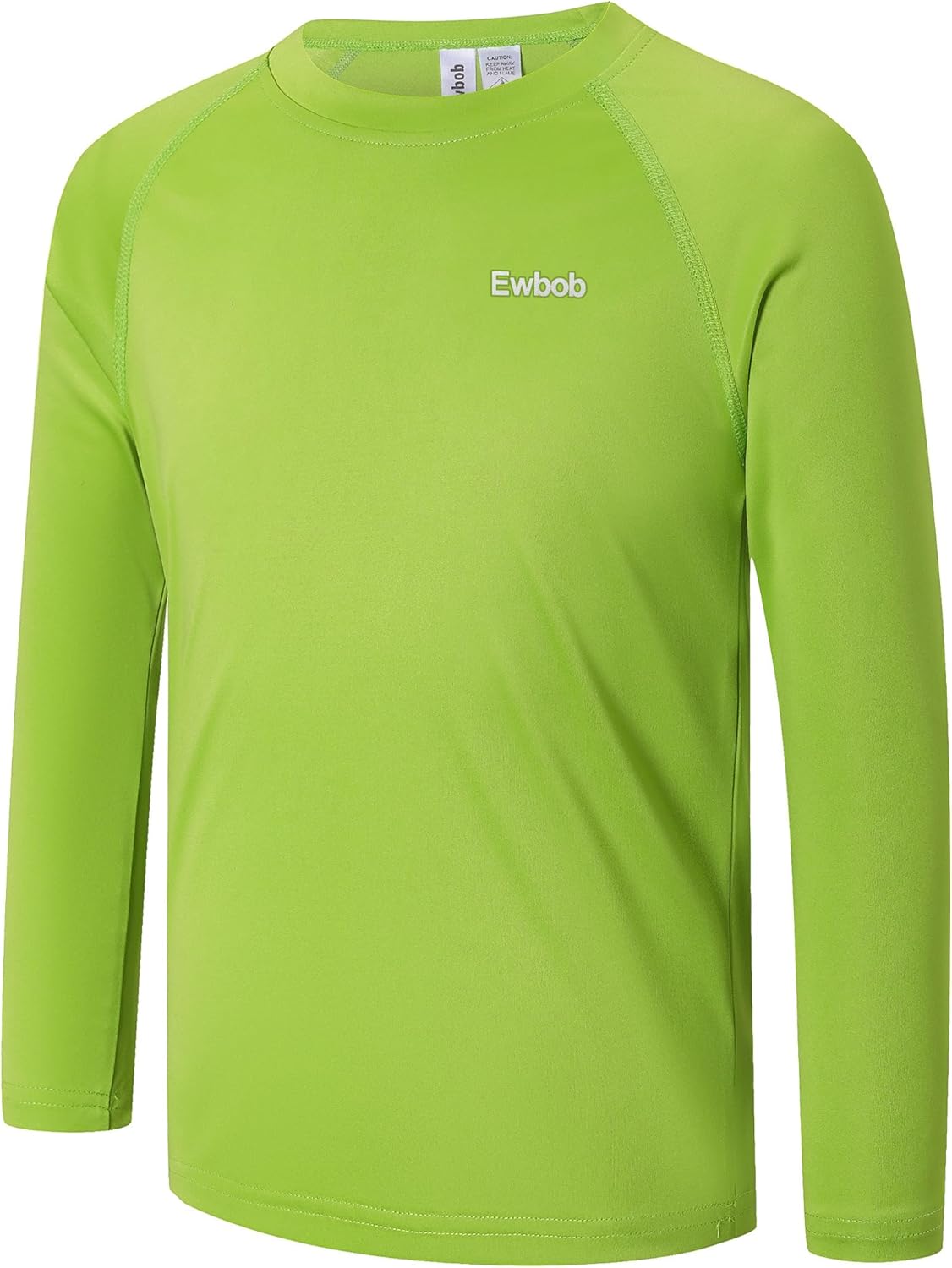 UPF 50+ Boys Swim Shirt by [Brand Name] - Long Sleeve UV Protection Rash Guard for Kids 3-14Y