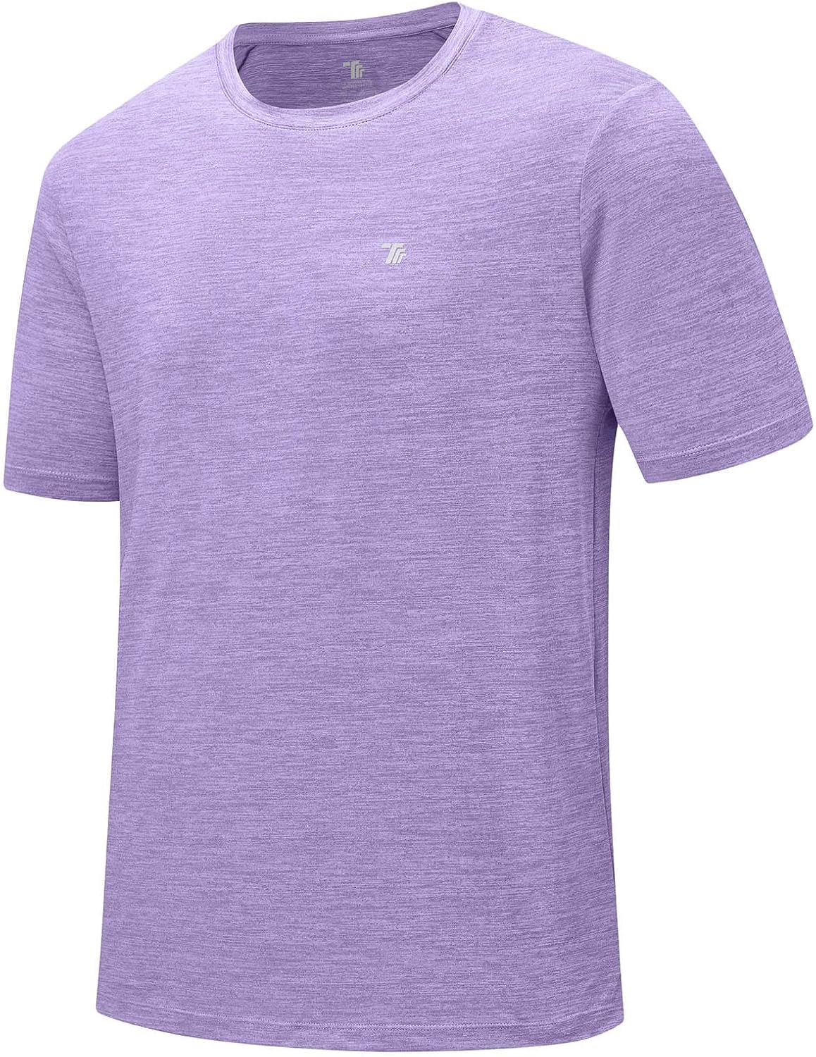 Rdruko Men's Dry Fit Workout Shirts - Moisture-Wicking Short Sleeve Athletic Tees | Gym & Running