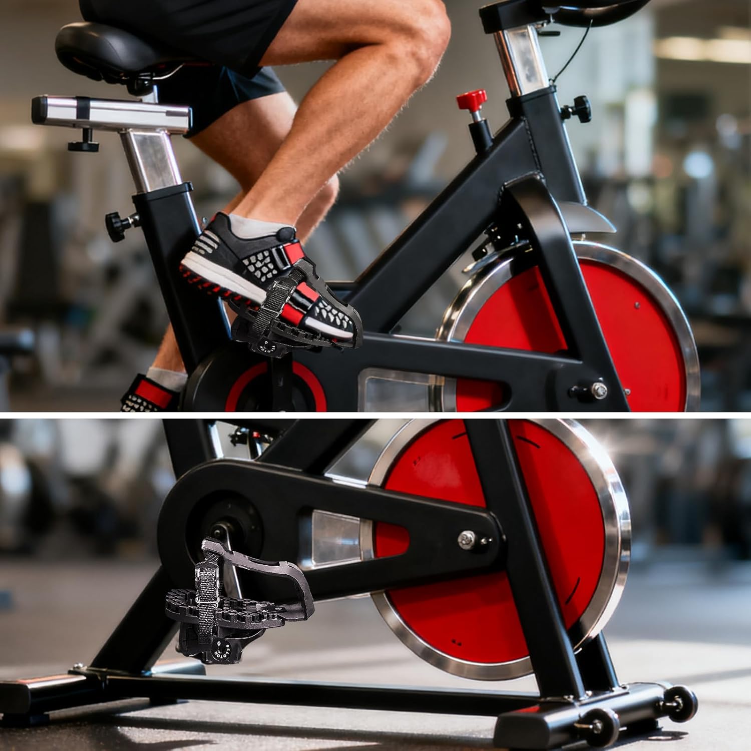 Skiennix Friendship Toe Cages - Convert Look Delta Pedals to Toe Clip Cages for Regular Shoes
