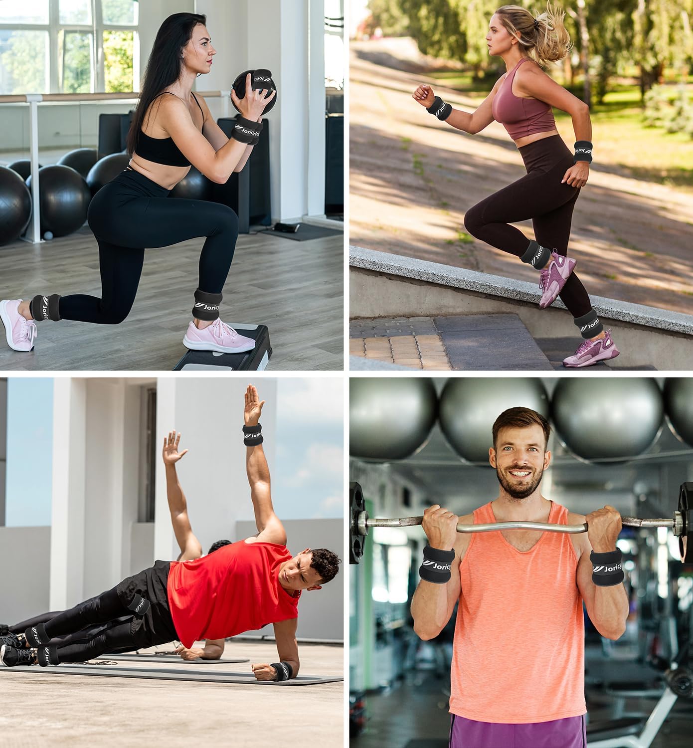 Skiennix Ankle Weights - Adjustable 1-20 LBS for Men & Women | Perfect for Fitness, Therapy & Workouts