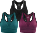 IUGA High Impact Sports Bra for Women - Seamless Padded Racerback Yoga & Workout Activewear