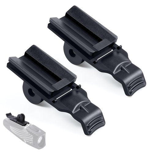 Dreyoo 2 Pack Bike Light Mount Adapter Compatible with NiteRider Lumina and Lumina Micro and Mako Series, Bike Headlight Computer Mount Helmet Mount Adapter