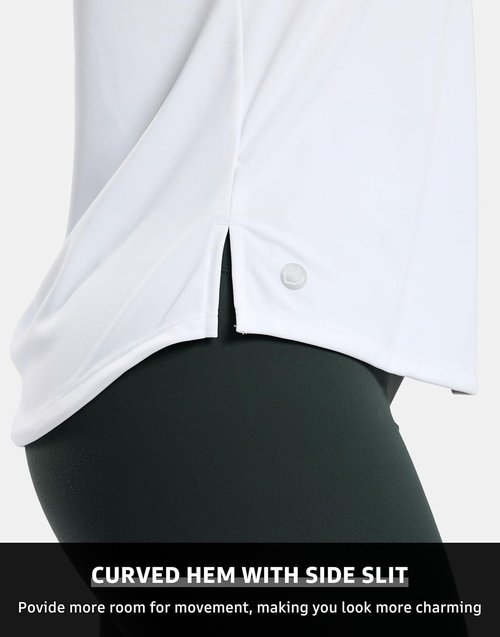 G Gradual Women's Sleeveless Workout Top - Lightweight High Neck Yoga & Tennis Tank Shirt
