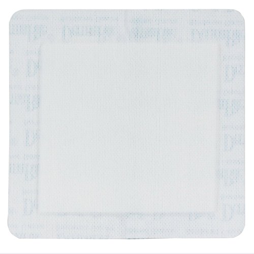 DermaRite's Sterile Bordered Gauze Dressing with Adhesive Border - Flexible Non-Linting Material, First-Aid, Individually Packaged - 2 in. x 2 in., 1 Count, 50 Packs, 50 Total