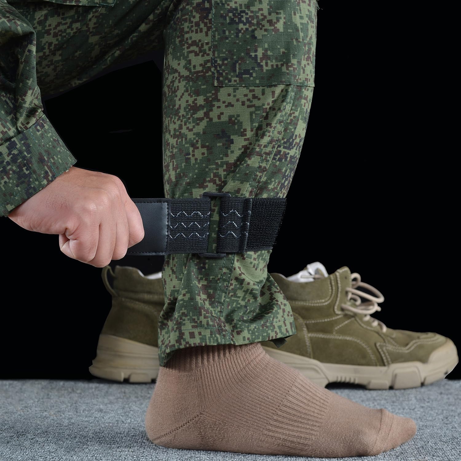 Skiennix Military Boot Blousers - Elastic Boot Bands for Secure Fit | 10PCS/16PCS Options