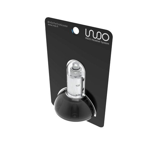 The Indo Headset Trick Scooter Upgraded System - Maximum Ability for Stunts and Pro Scooter Board Tricks - Compatible with Indo Pro Trampoline Scooters & Equipment - for Professionals and Beginners