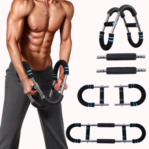 LingPeak Arm Trainer – Multi-Functional Chest Workout Equipment for Men, Portable Twister Arm Trainer & Ab Machine, Full Body Fitness Equipment, Home Chest Press Machine