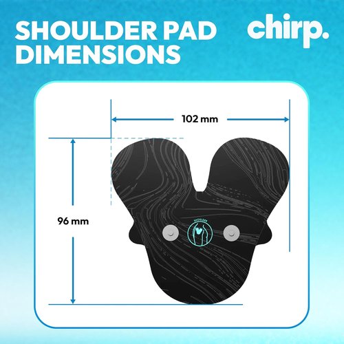Chirp Halo Pads - Targeted Pain Relief & Deep Tissue Support for Back, Shoulders, Hips & More