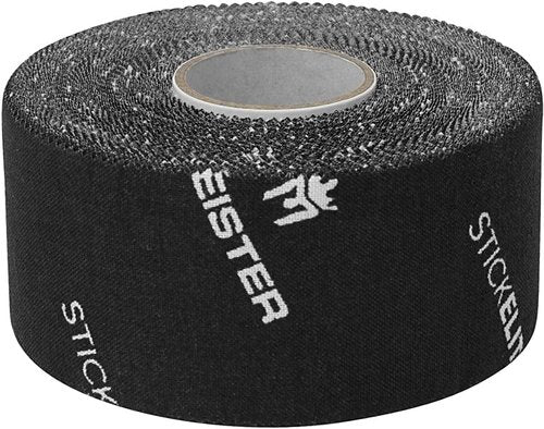 Meister StickElite Professional Porous Athletic Tape - 15yd x 1.5" - Black - 1 Roll