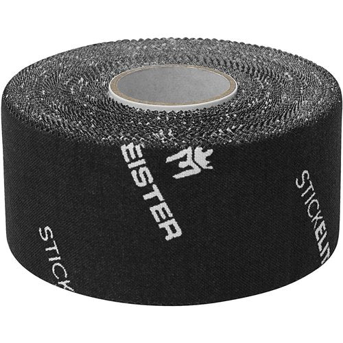 Meister StickElite Professional Porous Athletic Tape - 15yd x 1.5" - Black - 3 Rolls