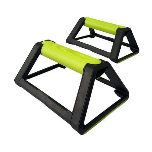 1 Pair of Push Up Bar, Anti-slip Pushup Handles for Floor Strength Training, Portable Calisthenics Bars for Home Fitness Training (GREEN)