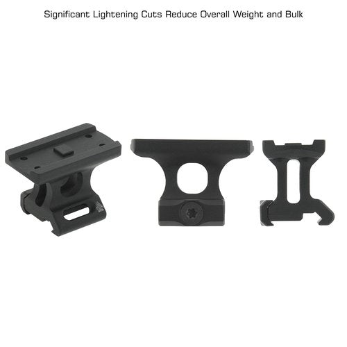 UTG Super Slim T1 Mount, Lower 1/3 Co-Witness, Black (MT-T113C)