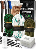 Bore Cleaner | 12Ga, 5.56 & 9mm Gun Cleaning Kit - Includes Brushes, Patches & Swabs
