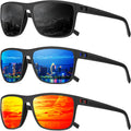 Polarized Sunglasses for Men - Lightweight UV Protection for Driving, Fishing & Golf