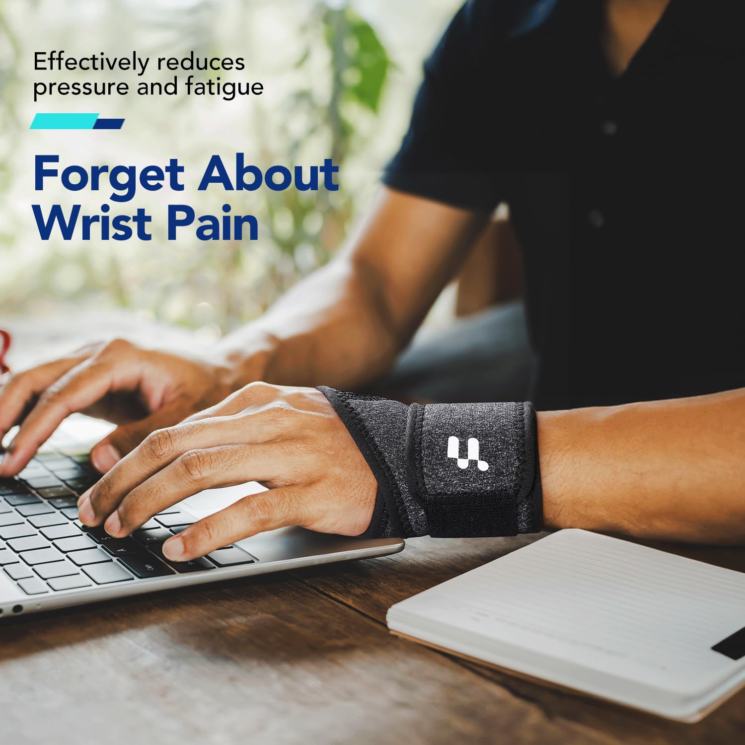 Skiennix Wrist Brace - Soft Thumb Opening for Carpal Tunnel Relief | Compression Support for Men & Women