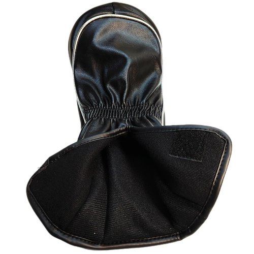 ROYMADE Golf Head Covers 3pcs Set, Driver Fairway Hybrid Woods Headcovers, 1# 3# X# PU Headcovers for Golf Club (Blue 3pcs(1 3 H))