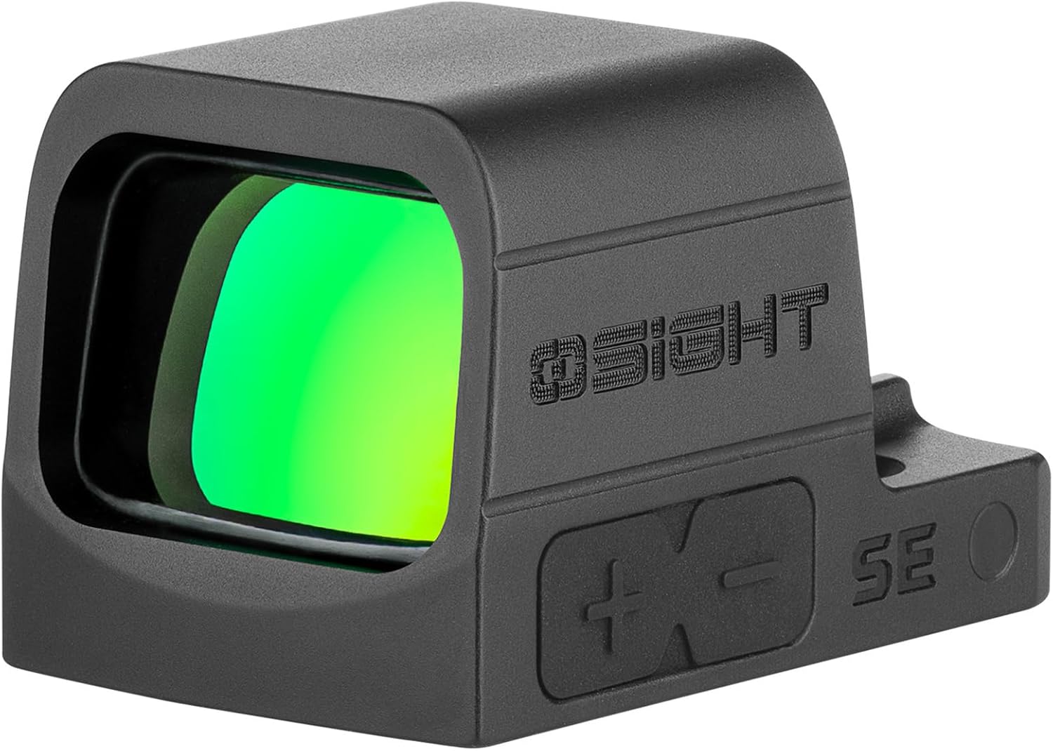 OSIGHT SE 6 MOA Green Dot Micro Sight - Multi-Reticle Enclosed Design with Charging Cover