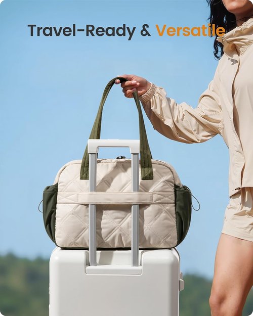 LOVEVOOK Gym Bag - Lightweight Travel Duffle with Wet Pocket | Perfect for Yoga, Weekend Trips, and More