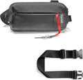 tomtoc Compact EDC Sling Bag - Versatile Design with Extension Strap for Everyday Use