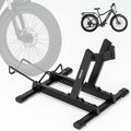 Favoto Bike Stand for E-Bikes, Road & Mountain Bicycles – Adjustable Indoor Floor Garage Storage Rack for 20"-29" Bikes and Fat Tires up to 4.0"