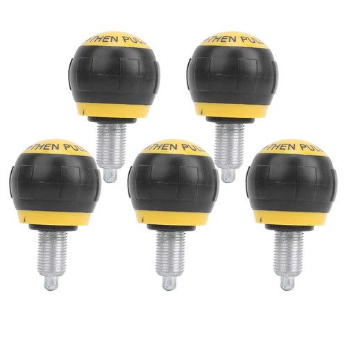 Joyzan Pull Pin Spring Knob, Exercise Bike M16 Pop Locking Screw Adjustment Release Fitness Universal Height Adjust Grip Replacement Equipment Training Machines Stationary Bicycle Weight Bench 5PCS