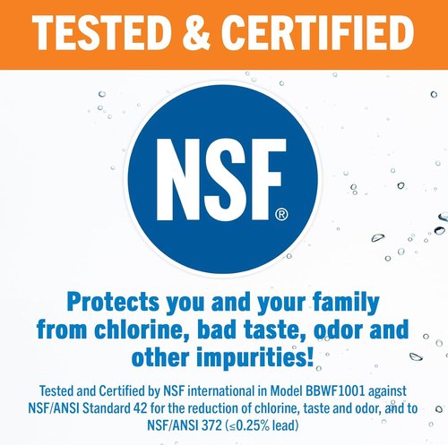 Better Boat Inline RV Water Filter - NSF Certified Marine Grade for Hoses, Campers & Gardens