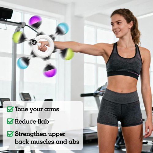 360° Hand-Crank Forearm Trainer