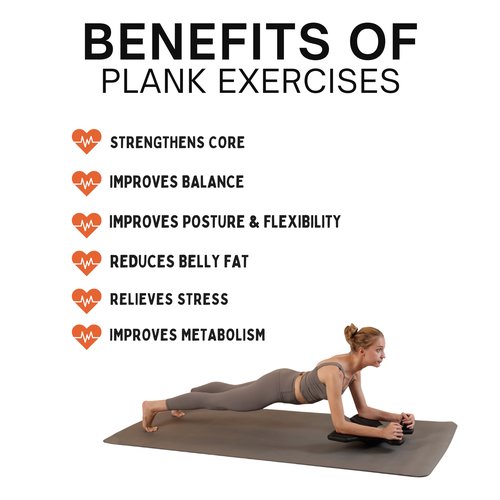 Plank Board,Wobble Balance Board for Core Workout,Push Up Board With Smart Phone Holder,Gym Accessories for Men & Women (Black)
