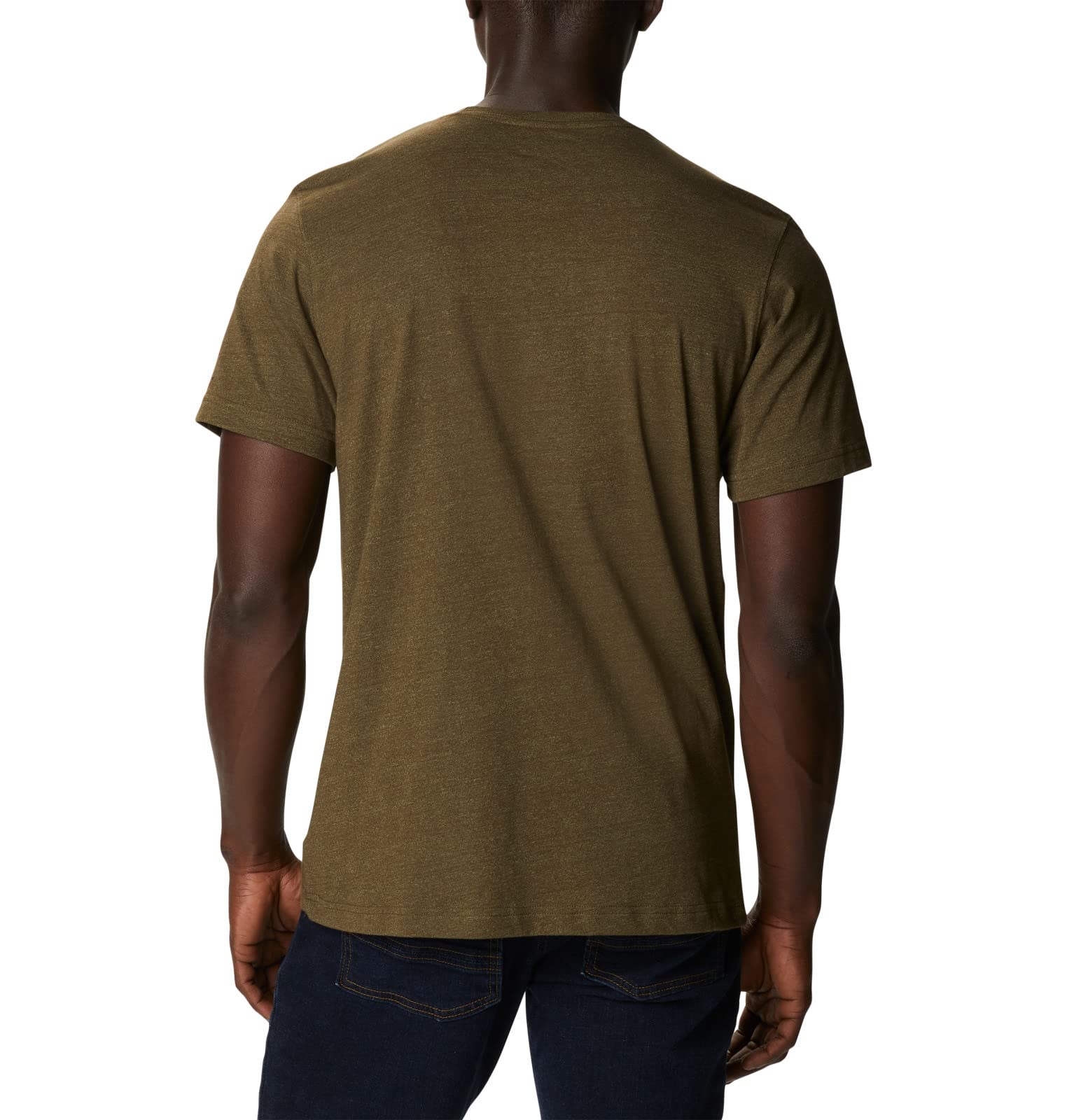 Columbia Men's Thistletown Hills Short Sleeve, Olive Green/Savory, 4X Big