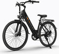 Movcan V80 Electric Bike - 1000W Motor, 28MPH Speed, 26'' City Cruiser | 48V 13Ah Battery, 70 Miles Range