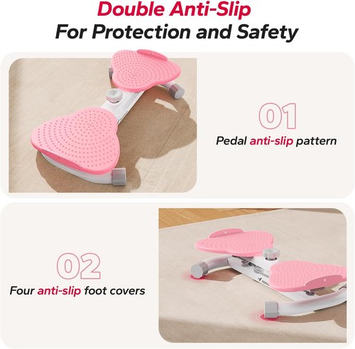 MERACH Waist Twister Machine - Noiseless Ab Twist Board for Core Workout | 300 lbs Capacity