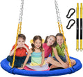 Trekassy 40" Saucer Tree Swing - 1,000lbs Capacity | Heavy-Duty Rust-Resistant Chains & UV-Proof Fabric