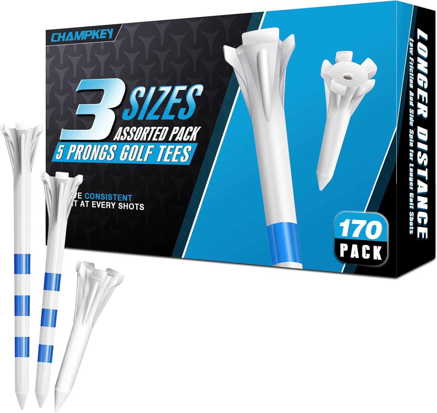 , 40 Pcs 2-3/4", 30 Pcs 1-1/2