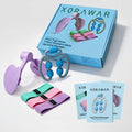 XORAWAR at Home Pilates Kit | Pilates Bands | Pilates Accessories | Pilates Set for Women | Yoga Equipment | Pilates Resistance Bands | Pilates Band | Thigh Master Home Fitness | Lymphatic Massager