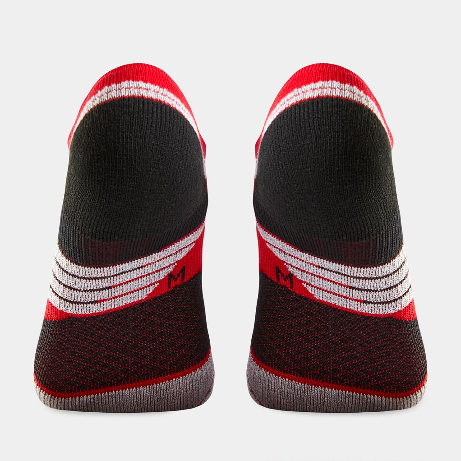 WANDER Men's Athletic Running Socks - 7 Pairs of Thick Cushion Low Cut Ankle Socks | Sizes 6-14