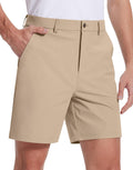 SERAMY Men's Golf Dress Shorts - 7 Inch Inseam, Quick-Dry, Lightweight with 5 Pockets