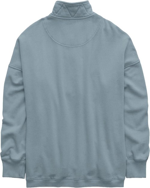 Gacaky Oversized Sweatshirt for Women - Casual Long Sleeve Button Henley Neck Pullover Top