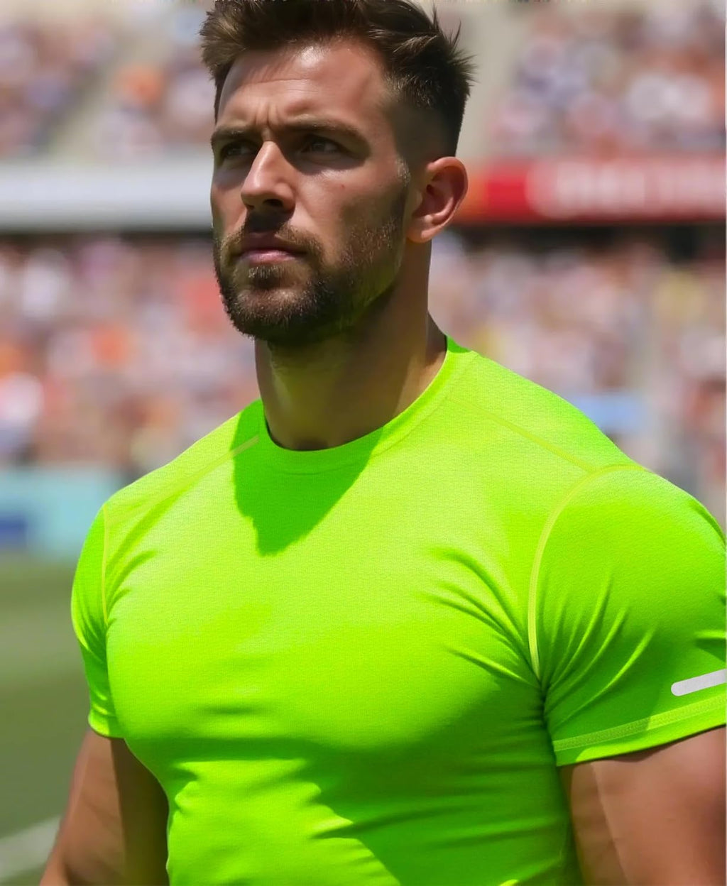 Skiennix Men's Moisture-Wicking Workout Shirt - Quick-Dry Athletic Tee for Gym & Running