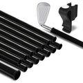 Golf Bag Tubes Set of 14 (1.25'') + 1 (1.5'') for Fat Putter Grip, Club Protection Sleeves, Dividers & Organizer, Travel Accessory for Golf Bag Separation and Organization with Putter Clip