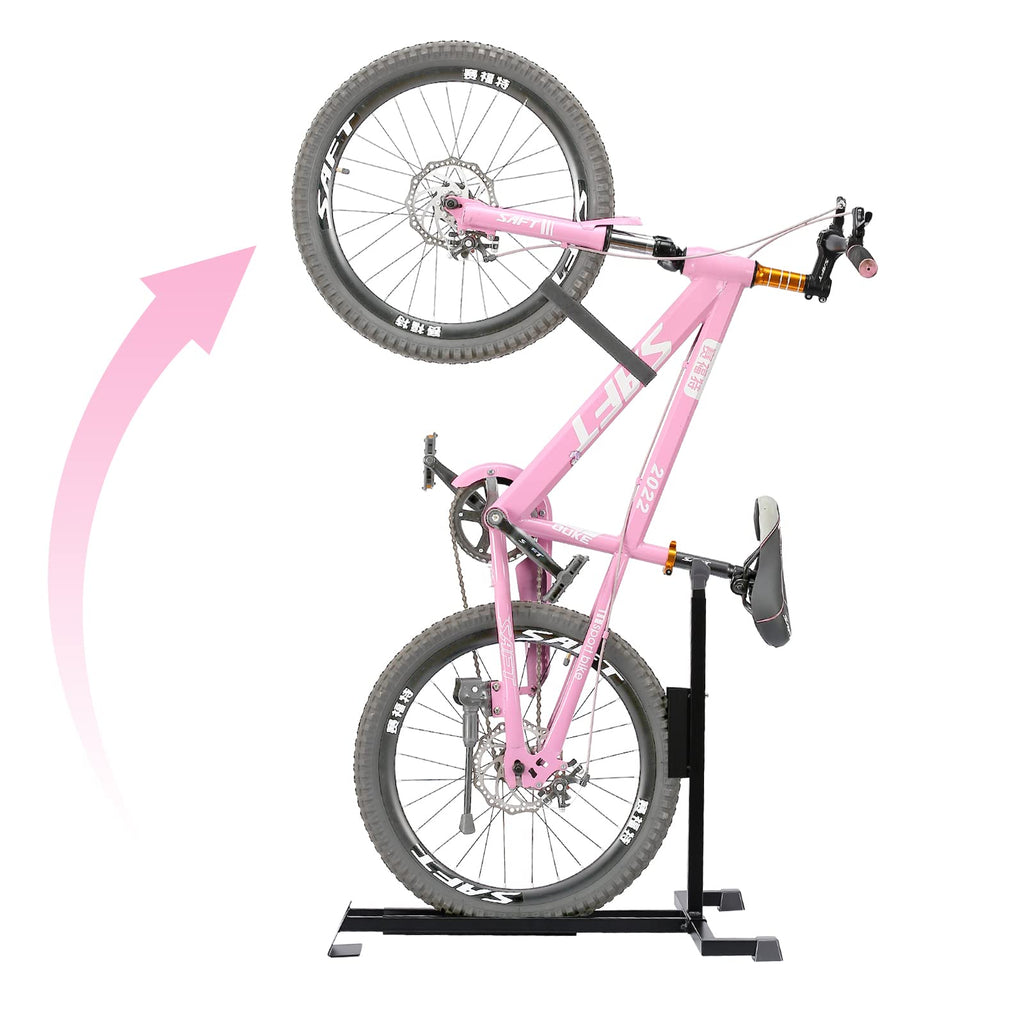 PHUNAYA Bike Stand,Vertical Bike Rack For Indoor Bike Storage,Upright Bicycle Stand Floor.