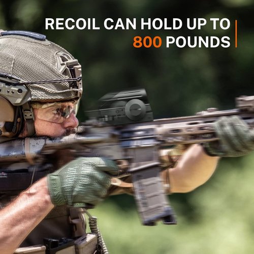 EZshoot Reflex Sight - 4 Reticle Red Dot Holographic Optic Scope with 20mm Rail Mount