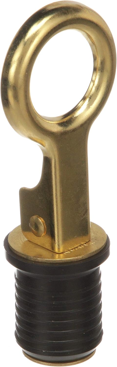 Attwood Snap-Handle Drain Plug - Durable Design for Easy Installation | 7524A7 Model
