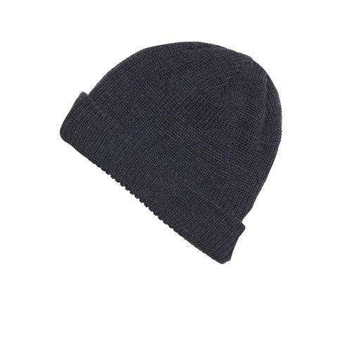Volcom Men's Full Stone Beanie Charcoal Heather O/S
